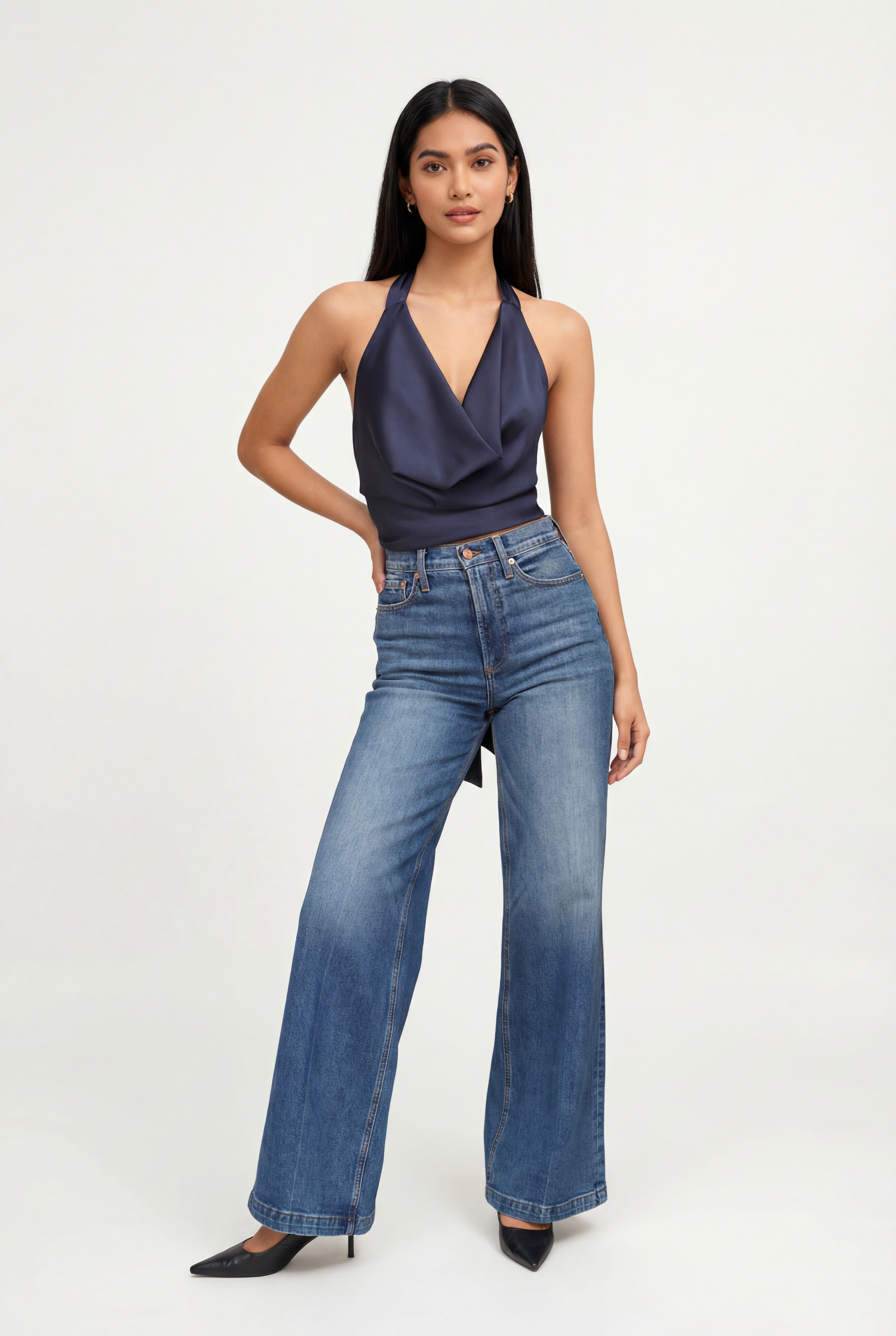 Twilight Silky Halter Top