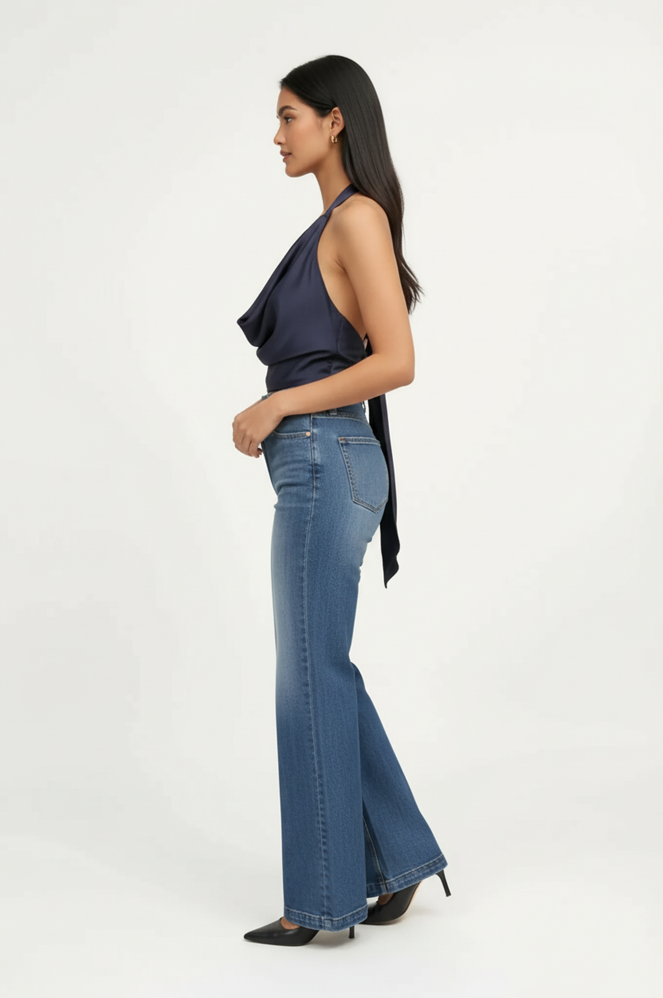 Twilight Silky Halter Top