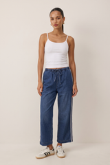 The Sidelines Denim Track Pant