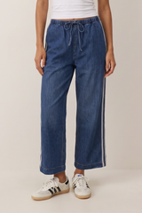 The Sidelines Denim Track Pant