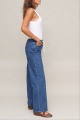 Val Mid Rise Drawstring Pant