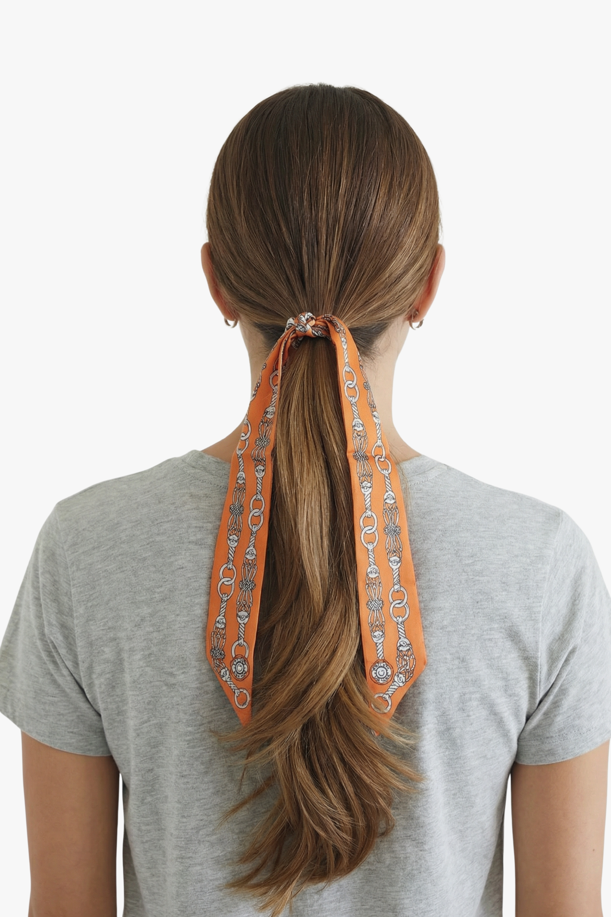 Waves Skinny Scarf