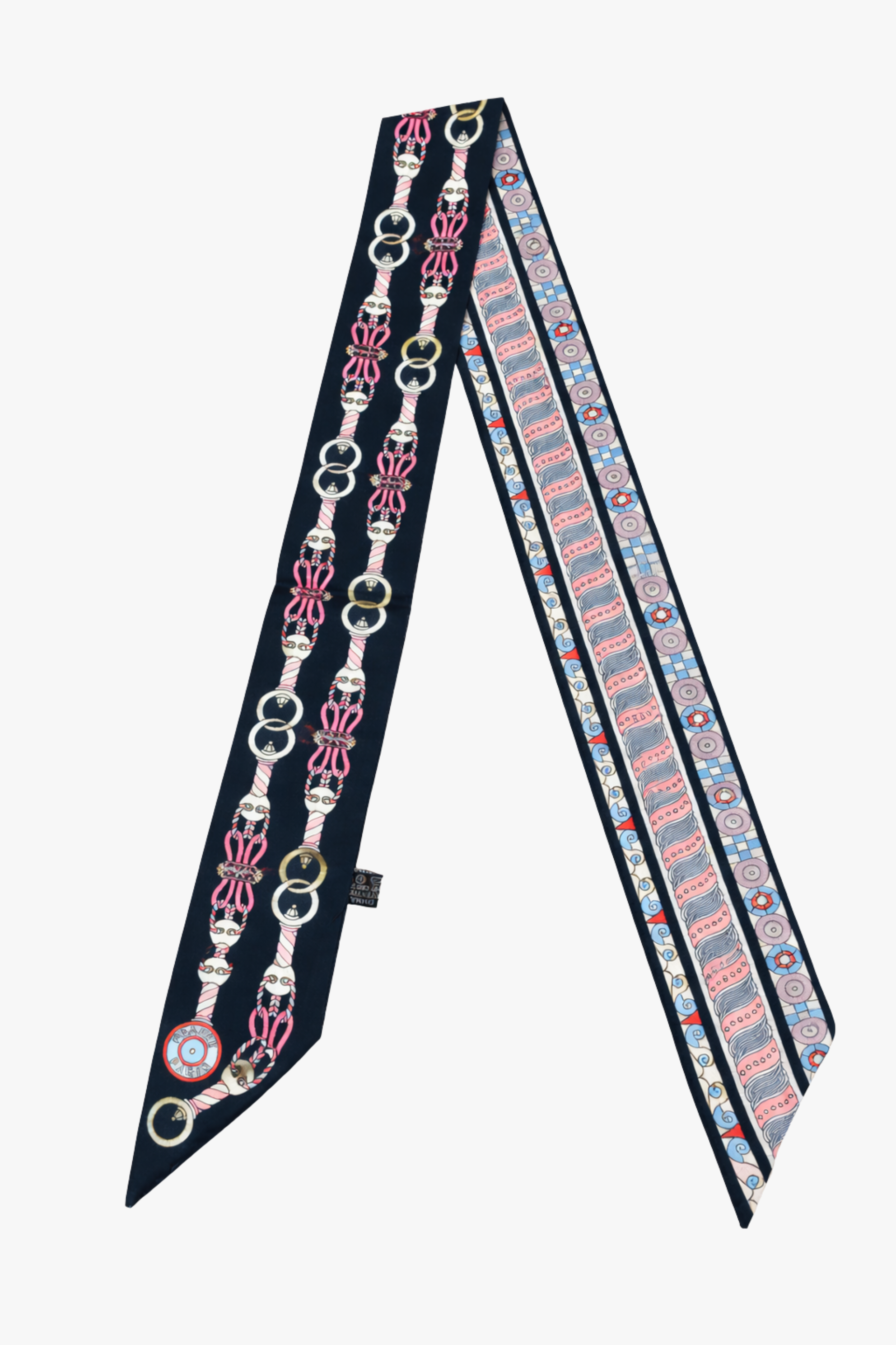 Waves Skinny Scarf
