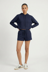Weekend Raw Edge Hoodie