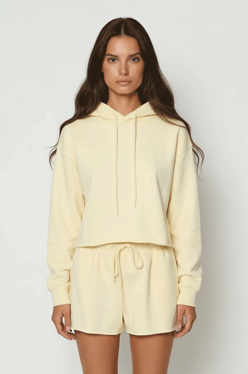 Weekend Raw Edge Hoodie