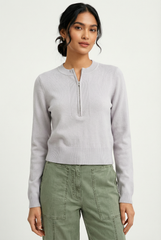Wren Quarter Zip Sweater