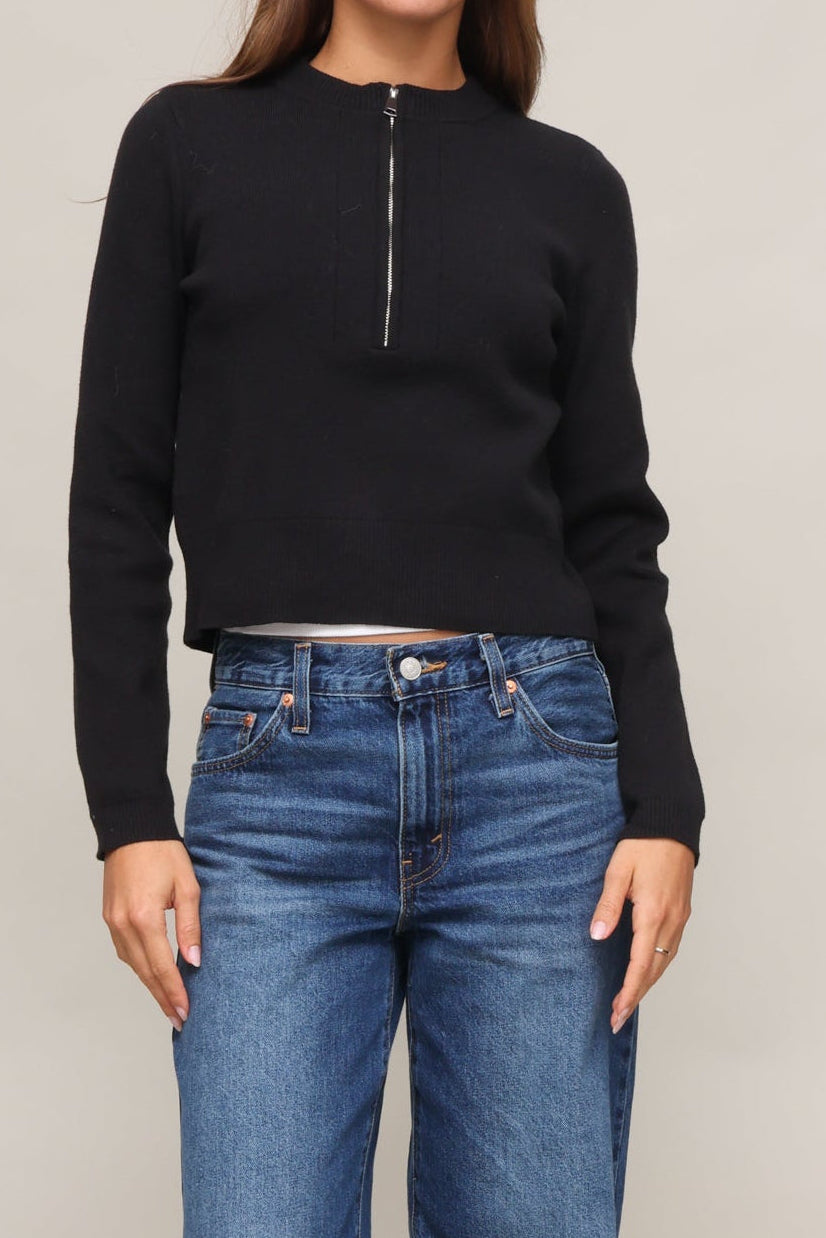 Wren Quarter Zip Sweater