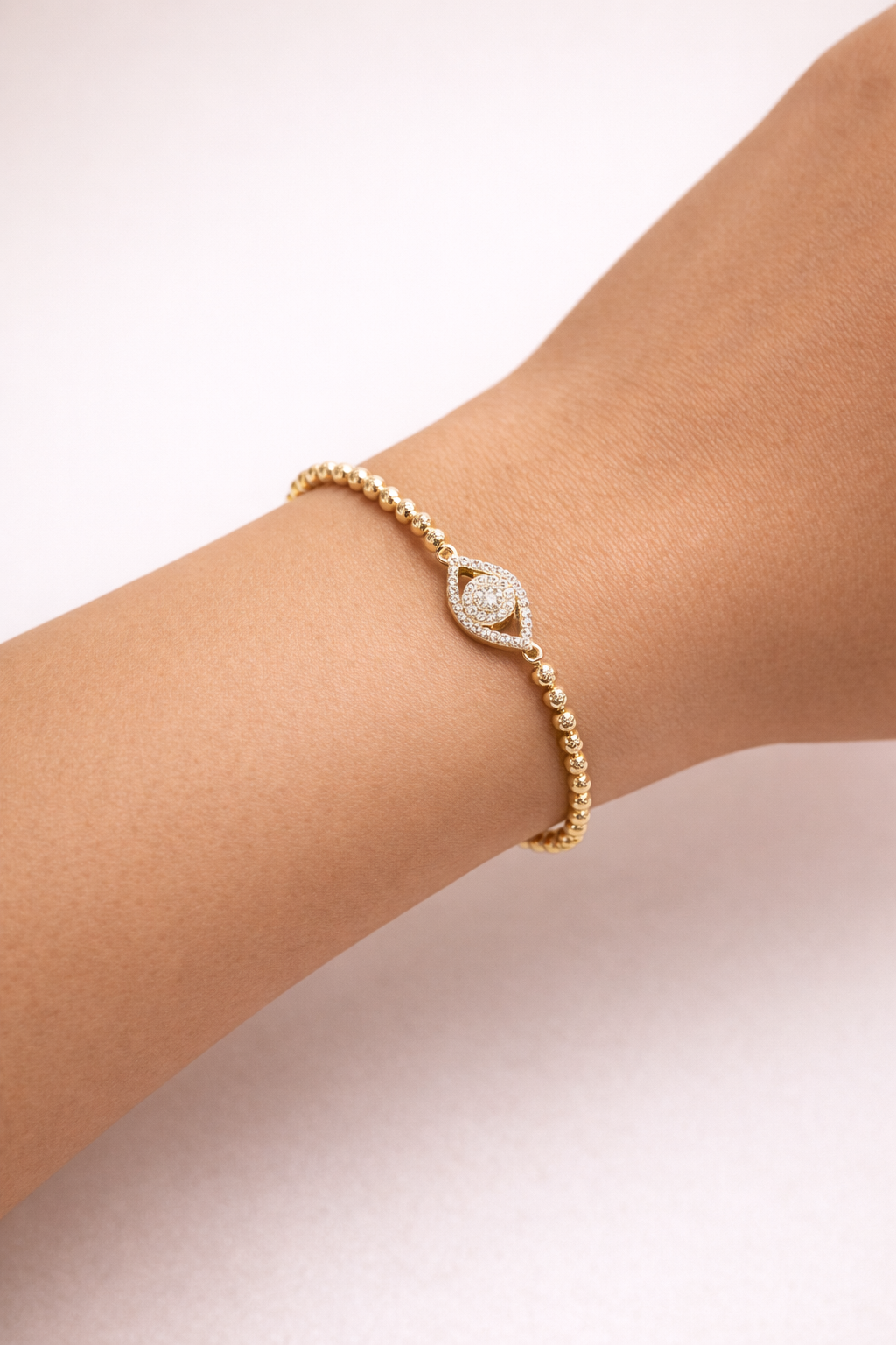 Zanya Cz Evil Eye Ball Bracelet