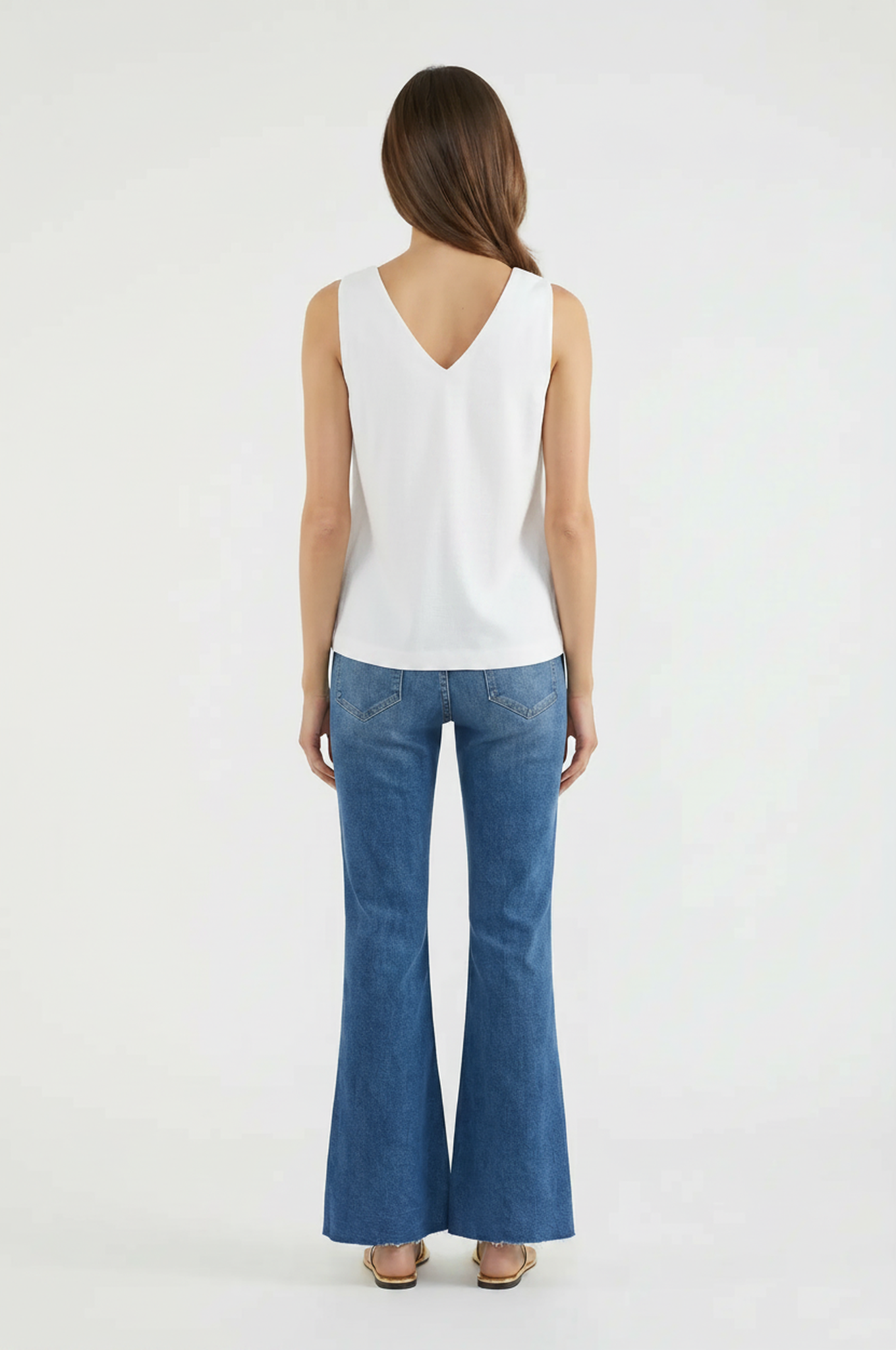 Zara V Neck Top