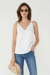 Zara V Neck Top
