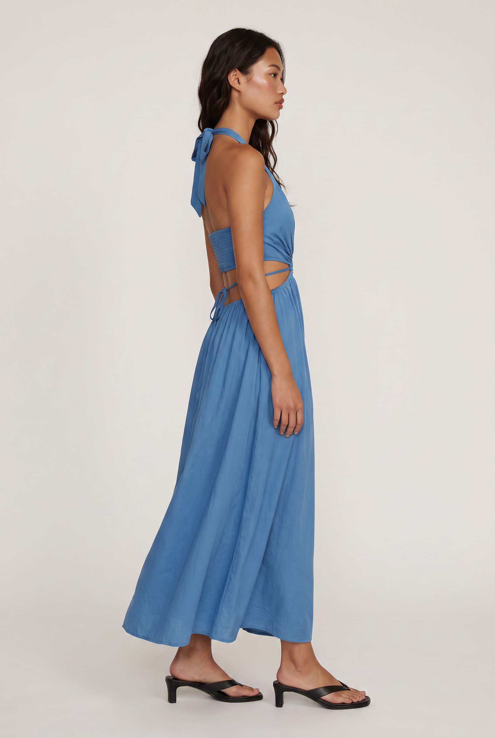 Sways Away Cut Out Maxi Dress