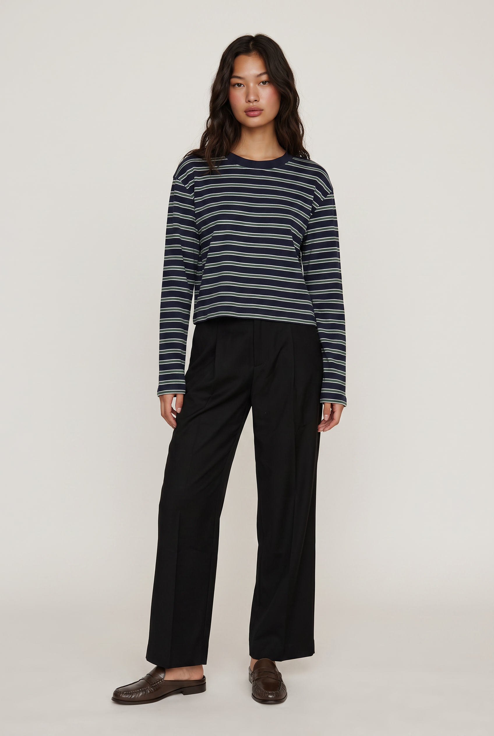 Zero Effort Stripe Long Sleeve Tee