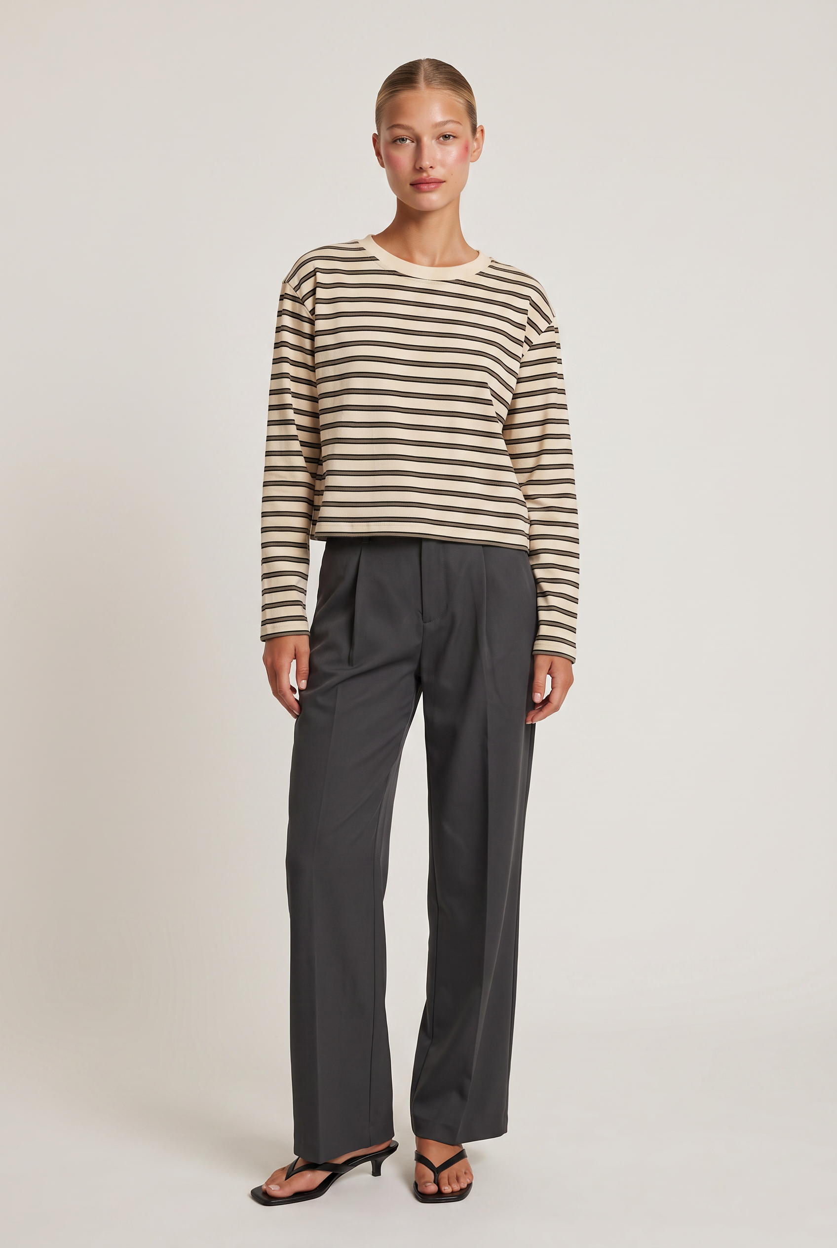 Zero Effort Stripe Long Sleeve Tee